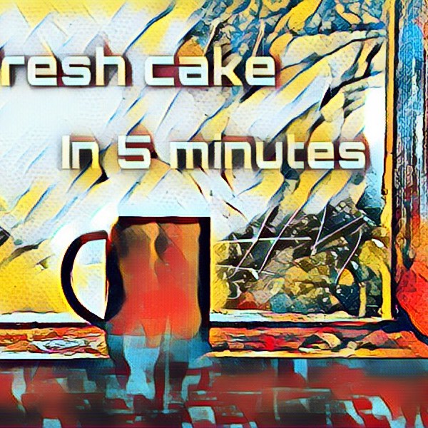 Syrup mug cake&nbsp;recipe